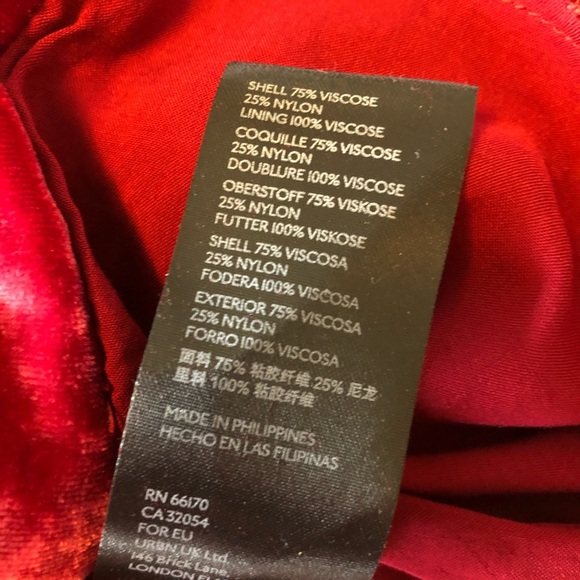 Anthropologie Connie Velvet Minnie Skirt - Picture 9 of 9